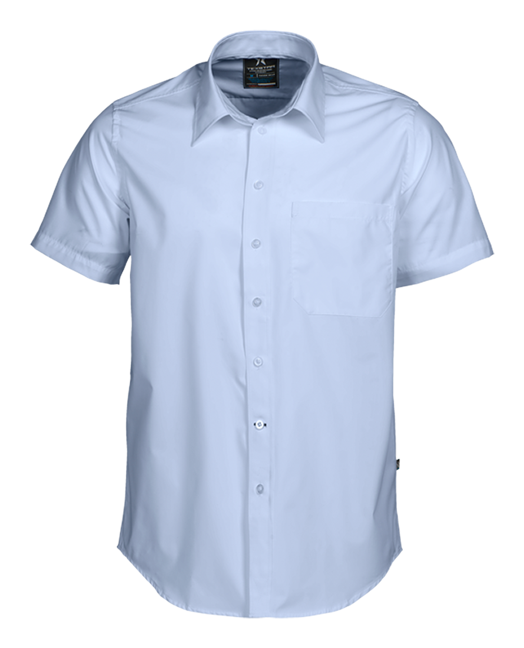 Dress Shirt Short Sleeve - Ljusblå
