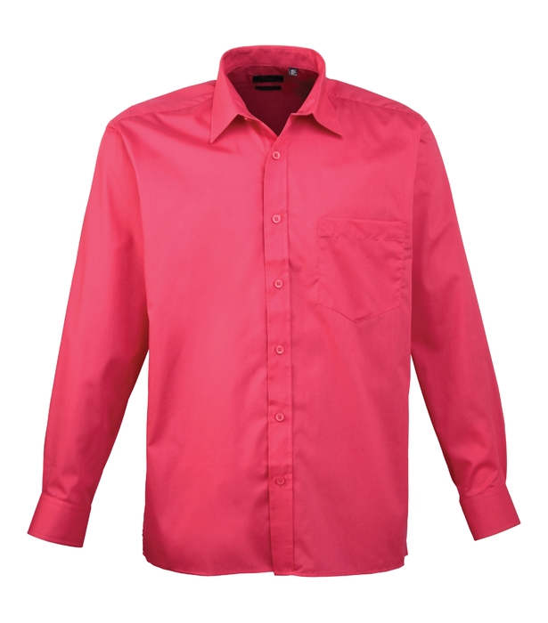 Long Sleeve Poplin Shirt - Khaki