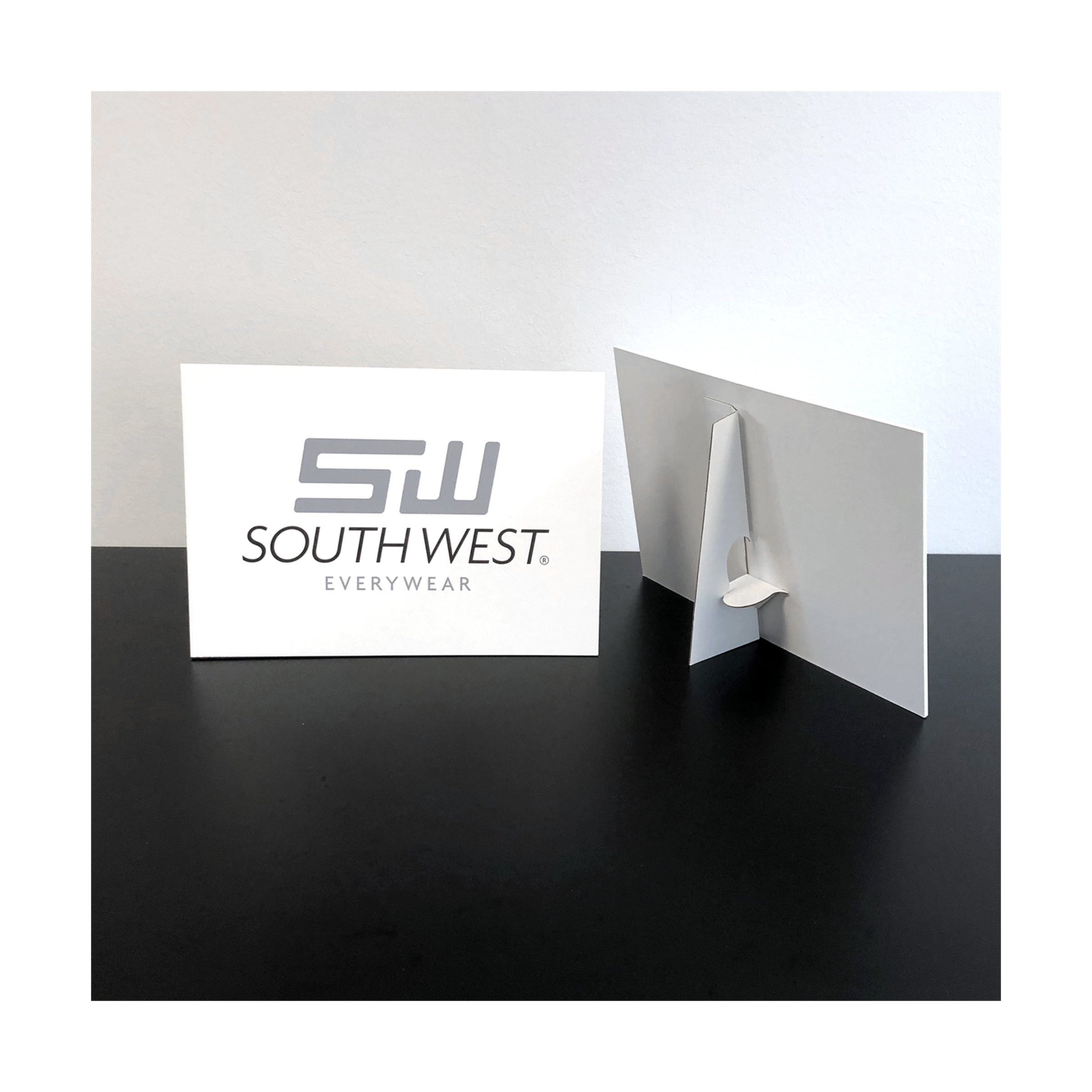 South West Varumärkesskylt SW A4 Point-of-sale