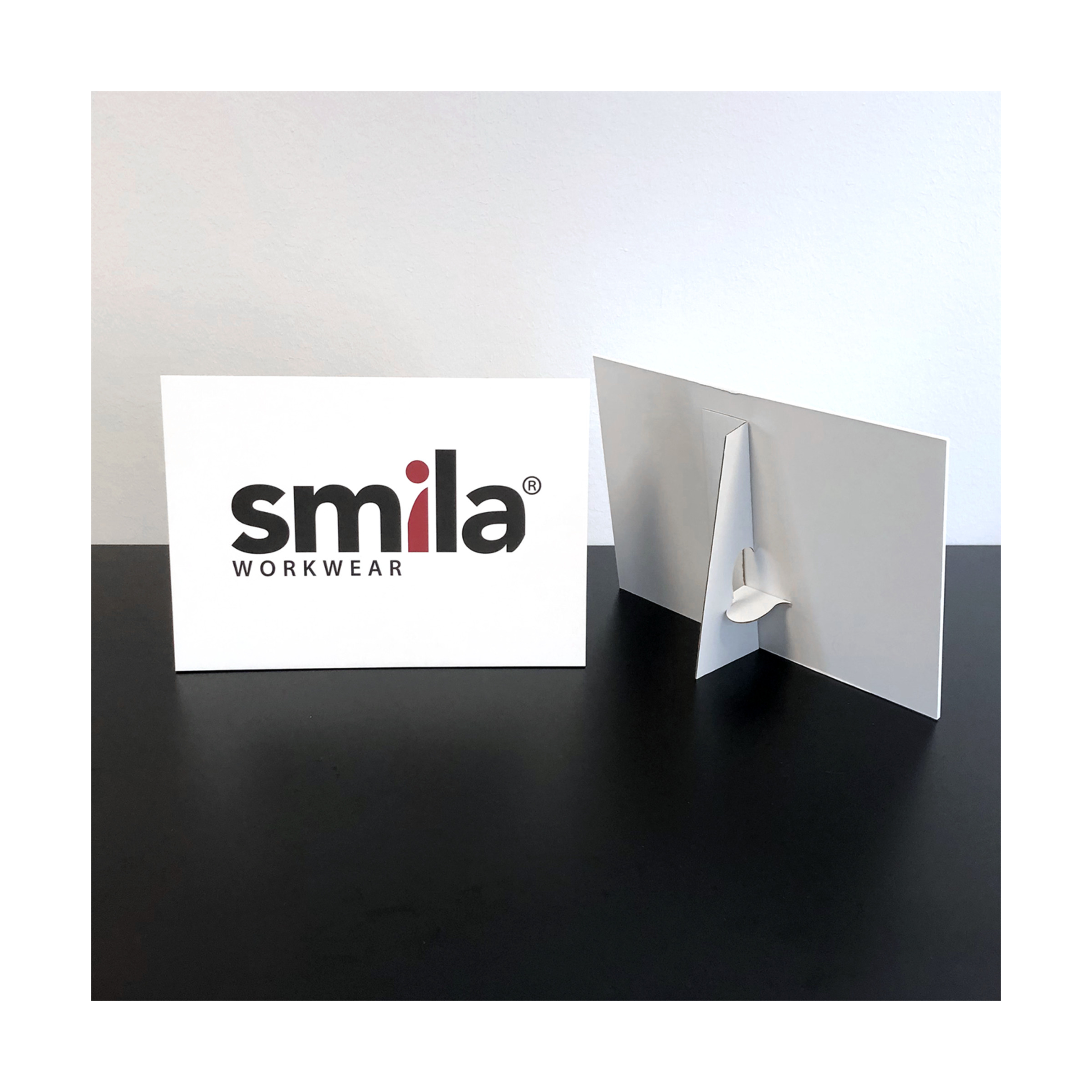 Smila Workwear Varumärkesskylt Smila A4 Point-of-sale