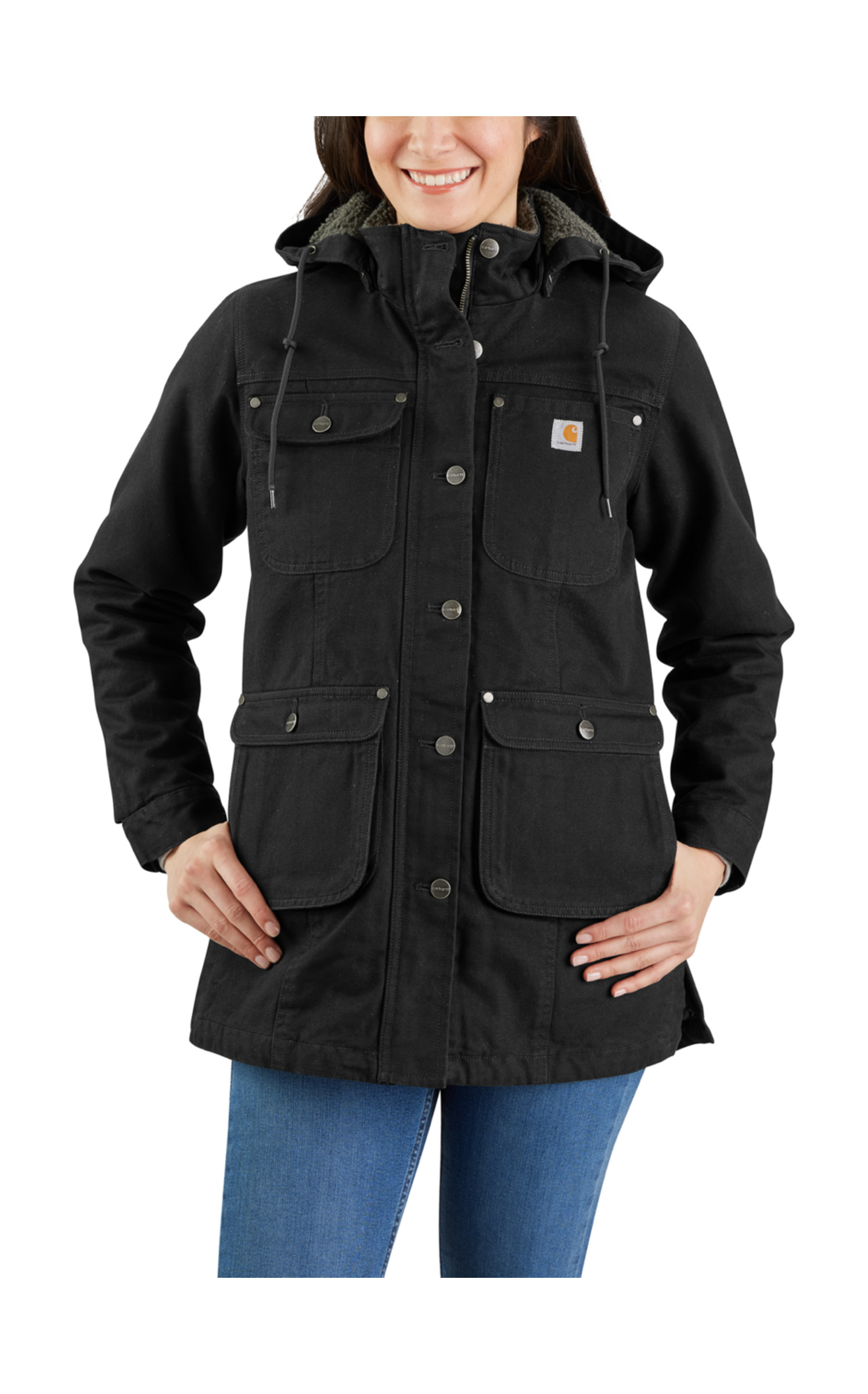 Carhartt LOOSE FIT WEATHERED DUCK COAT