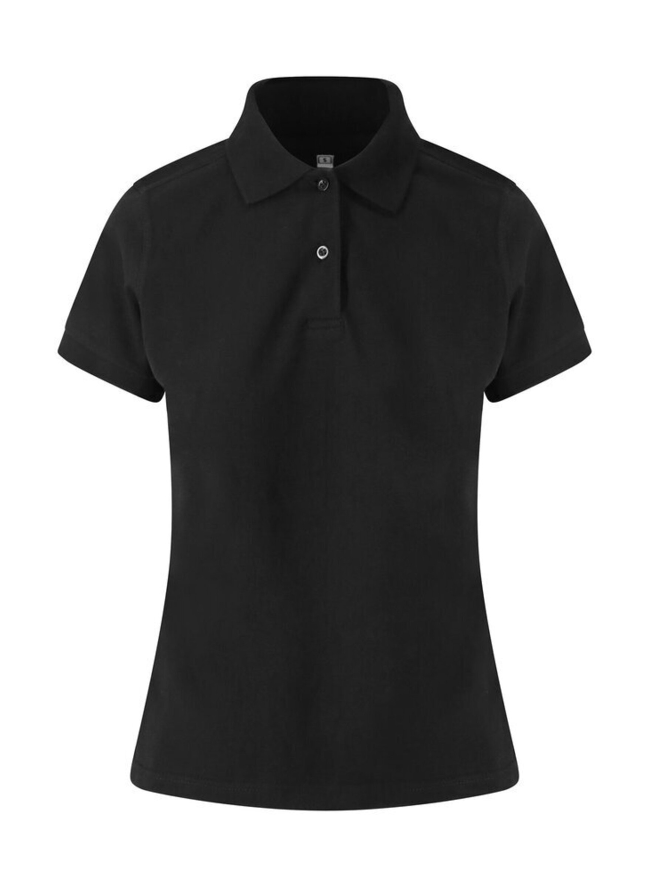Just Polos Women's Stretch Polo - Black - S