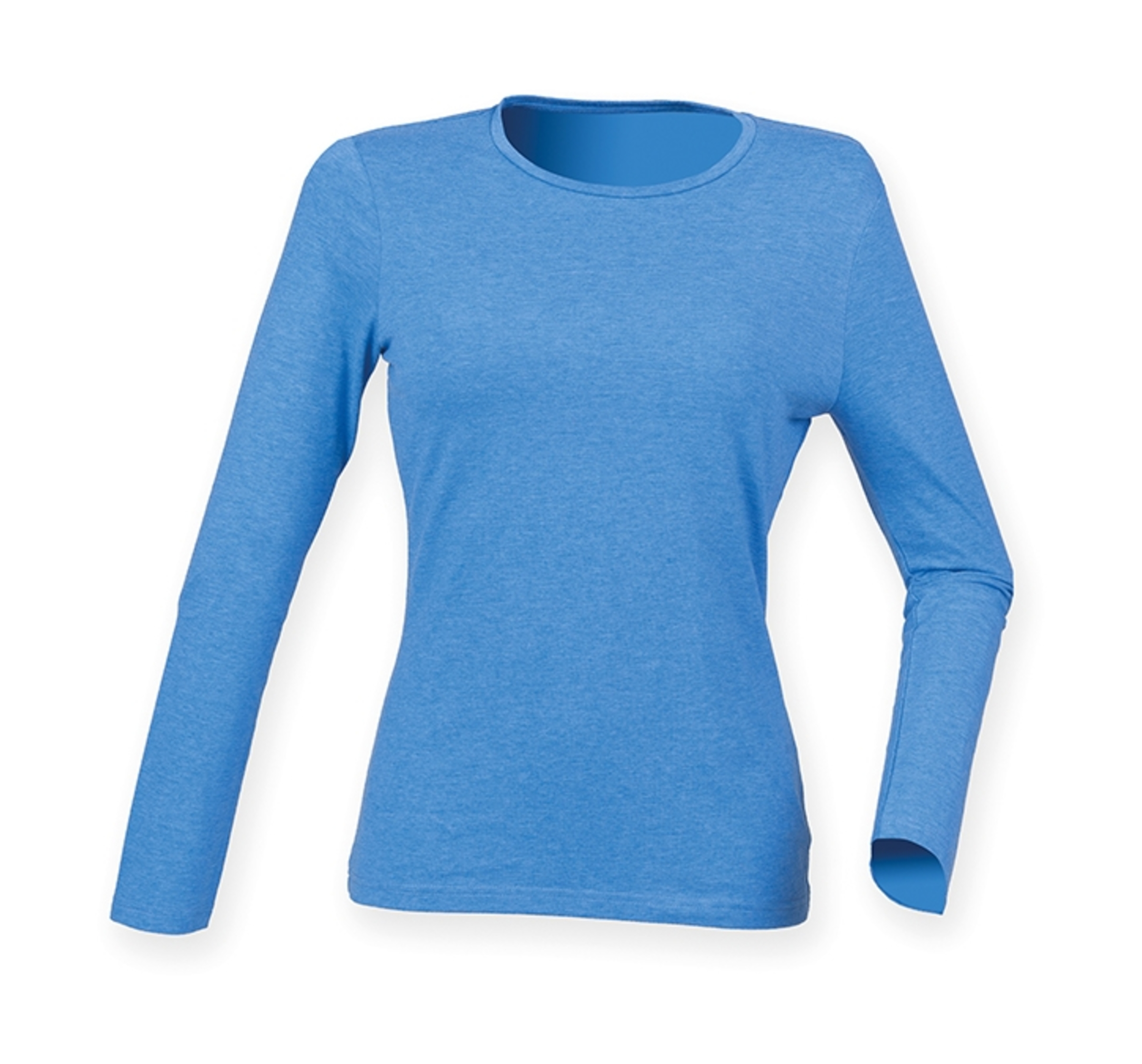 Skinni Fit Ladies` Feel Good Long Sleeved Stretch T