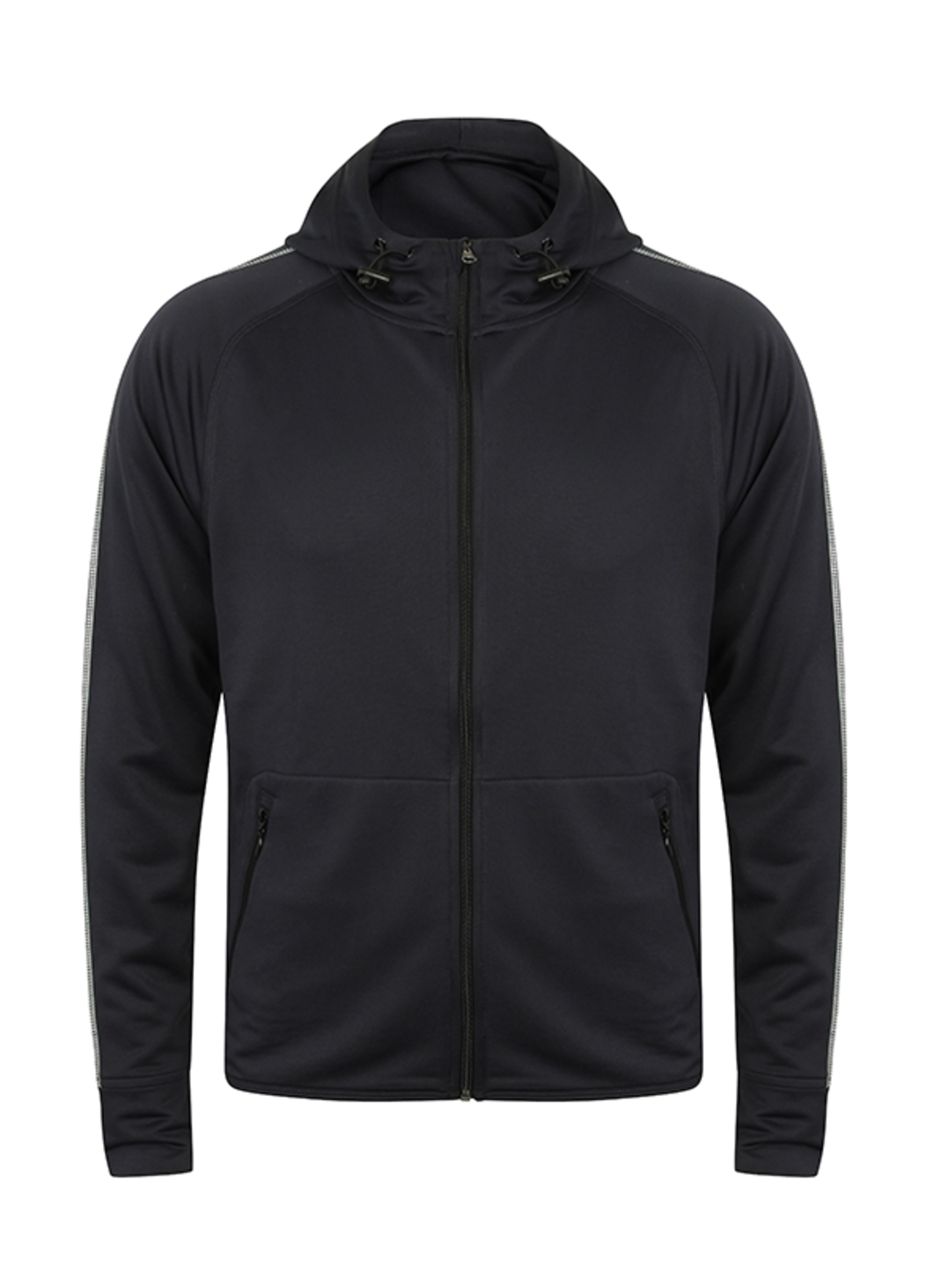 Tombo Men's Hoodie with Reflective Tape