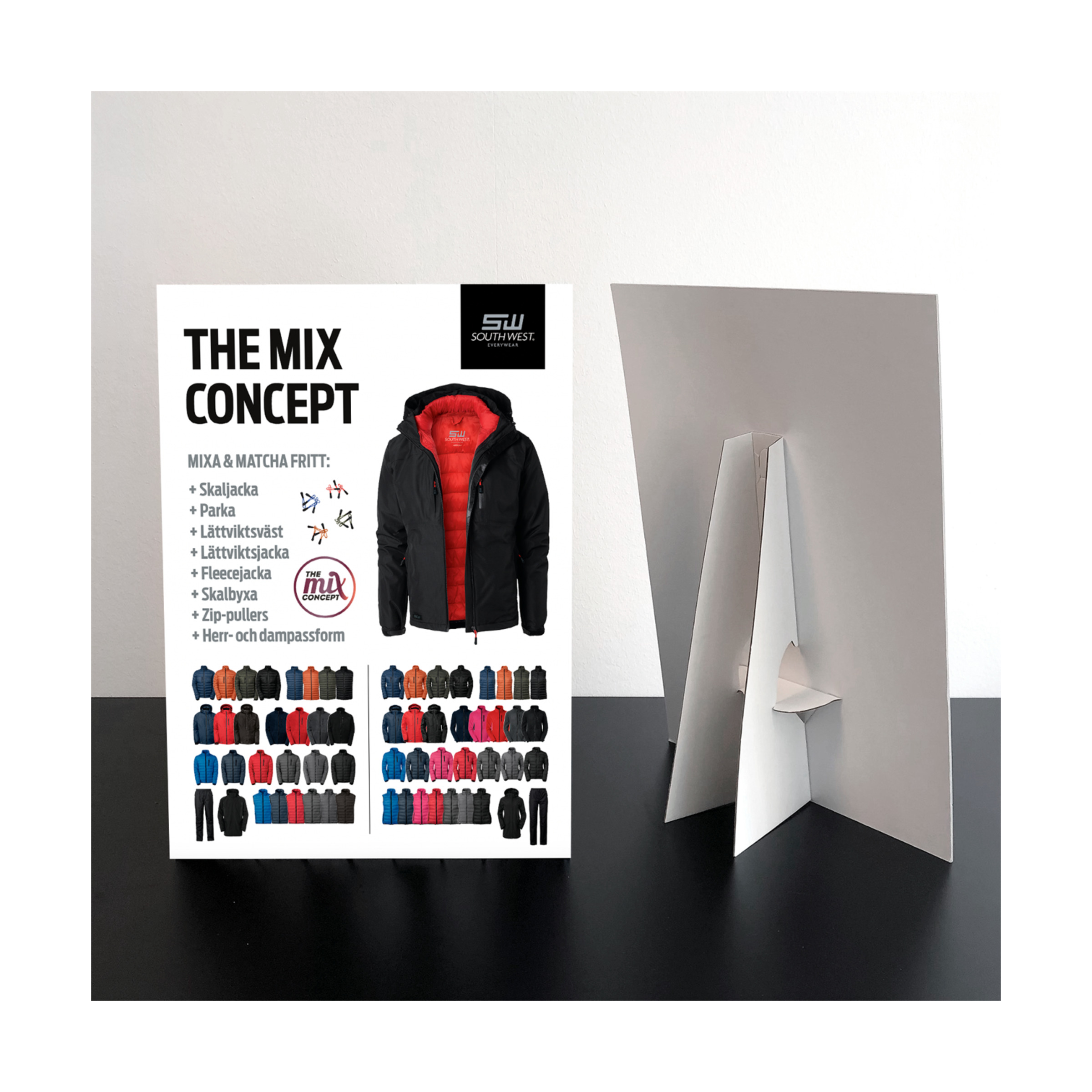 South West A3 ”The Mix Concept” Se Point-Of-Sale
